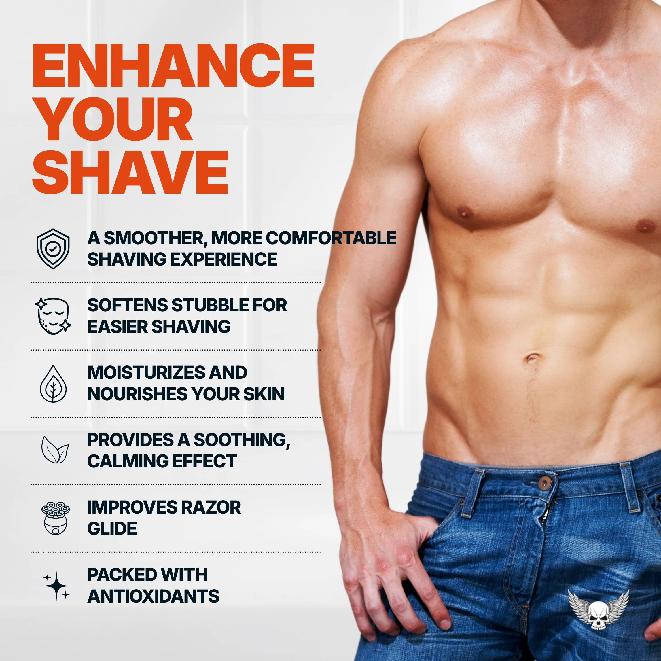 Lubricating Pre Shave Oil -  For a closer shave with less irritation - Image 3