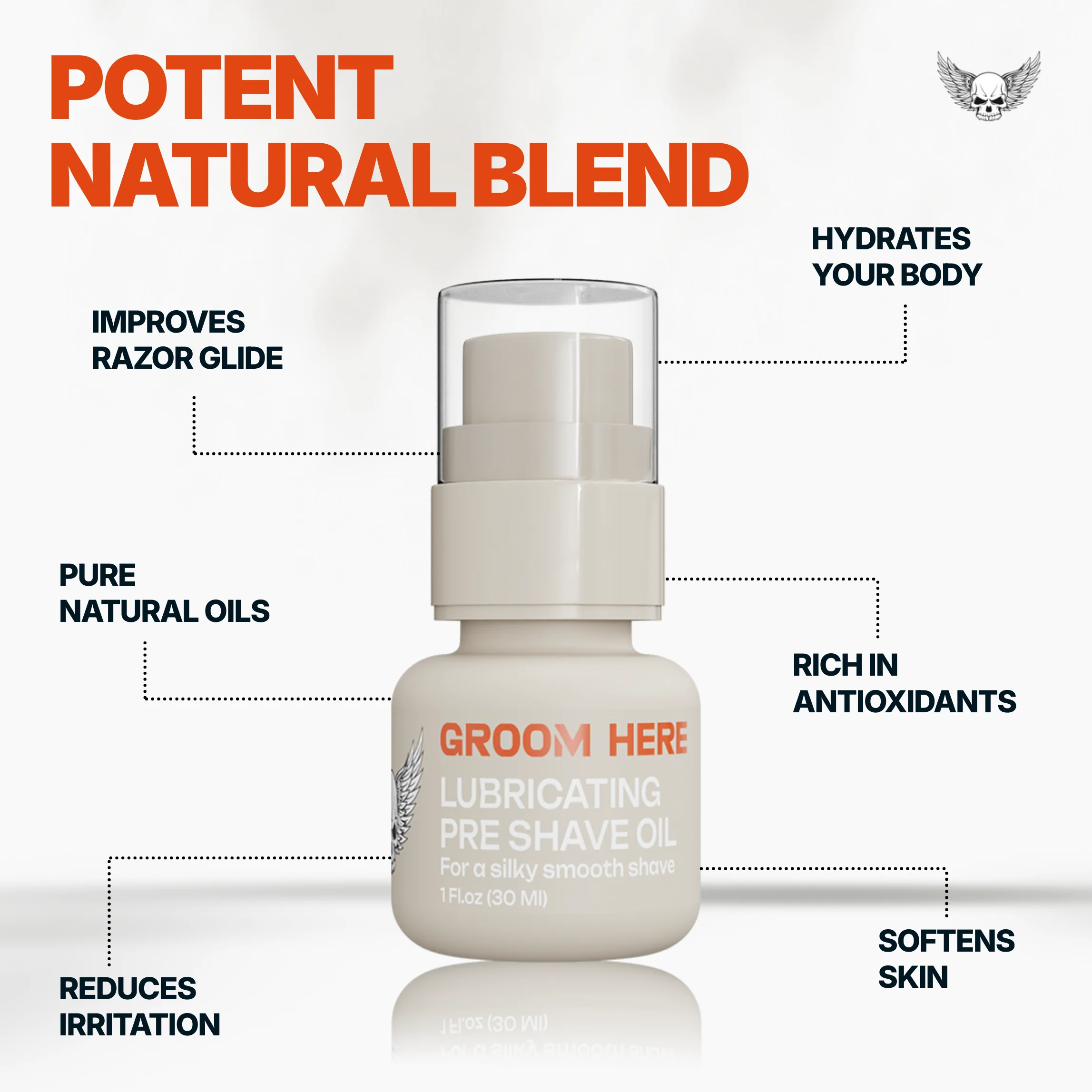 Lubricating Pre Shave Oil -  For a closer shave with less irritation - Image 7